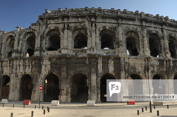 The Roman amphitheatre in Nimes  France