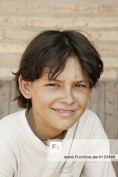 Junge  Portrait  Paraguay  Südamerika