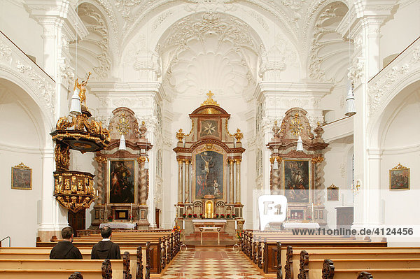 St. Magdalena Church  Altoetting  Upper Bavaria  Germany  Europe