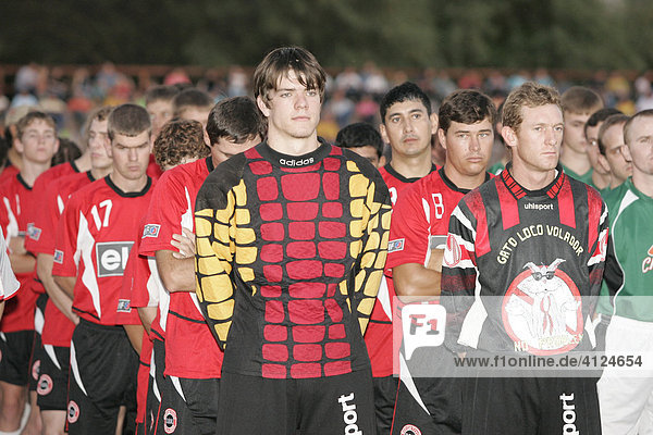 Neuland Mennonite Team football soccer players Loma Plata Chaco