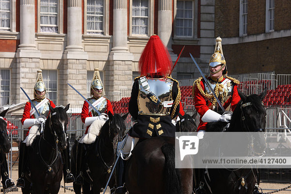 Royal Cavalry  London  England  Great Britain  Europe