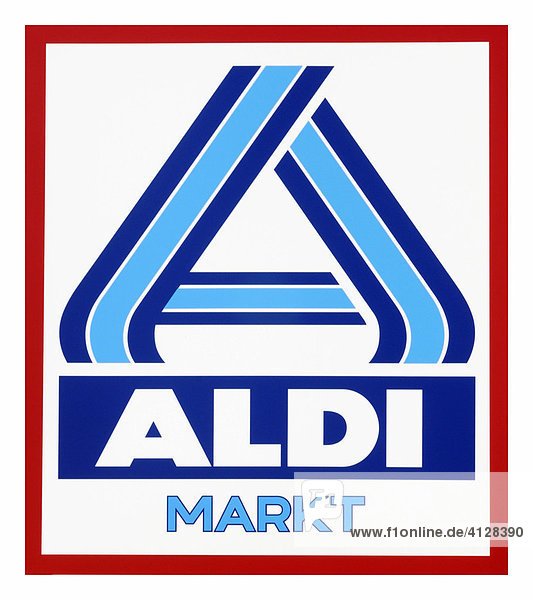 Aldi logo,  discount grocery or supermarket chain