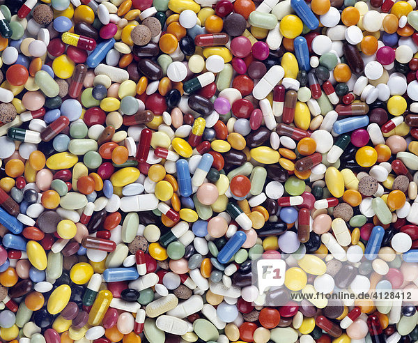 Pharmaka  Medikamente  Pillen  Dragees  Tabletten und Kapseln