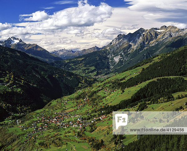 Am Gachenblick  Gacher Blick  Fliess  südliche Lechtaler Alpen  Oberinntal  Tirol  Österreich