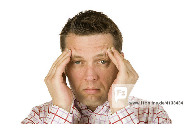 Mann  40-jährig  mit Kopfschmerzen