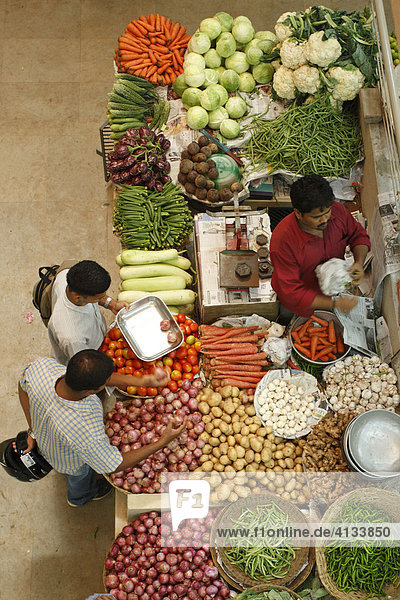 Vegetables  market  Goa  India  Asia