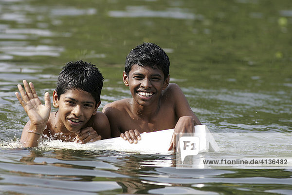 Backwaters  Kerala  Indien