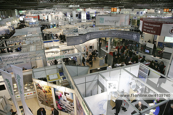 Medica 2007 weltgrösste Fachmesse für Medizin Düsseldorf Nordrhein-Westfalen Deutschland
