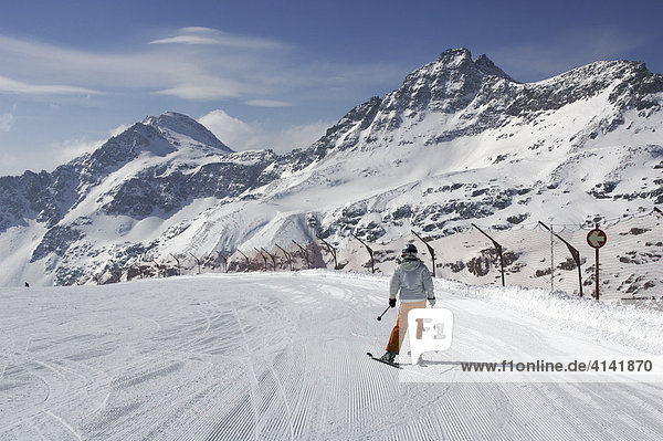 Moelltalgletscher (Moell Valley Glacier) ski area  Carinthia  Austria  Europe