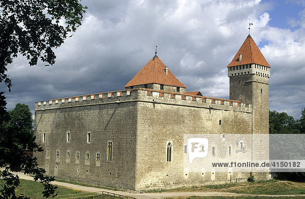 Bishop's castle  Kuressaare  Saaremaa island  Estonia