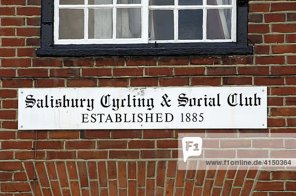Schils Salisbury Cycling and Social club Established 1885