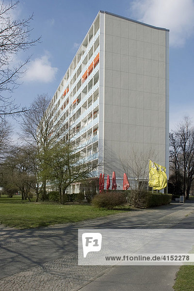 Wohnhaus der Internationalen Bauausstellung 1957  Architekten Jaenecke und Samuelson aus Schweden  Hansaviertel  Berlin  Deutschland