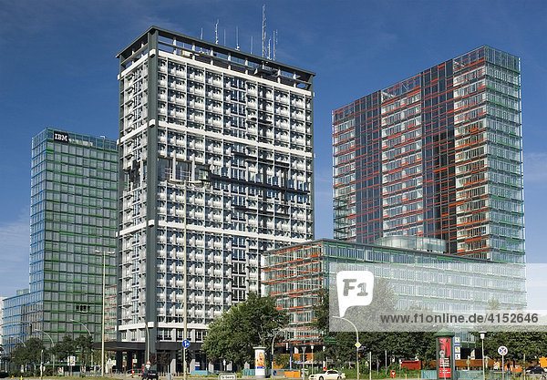 Bürokomplex des Berliner Tor Centers in Hamburg