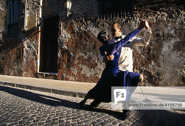 Tangopaar in Buenos Aires  Provinz Buenos Aires  Argentinien  Südamerika