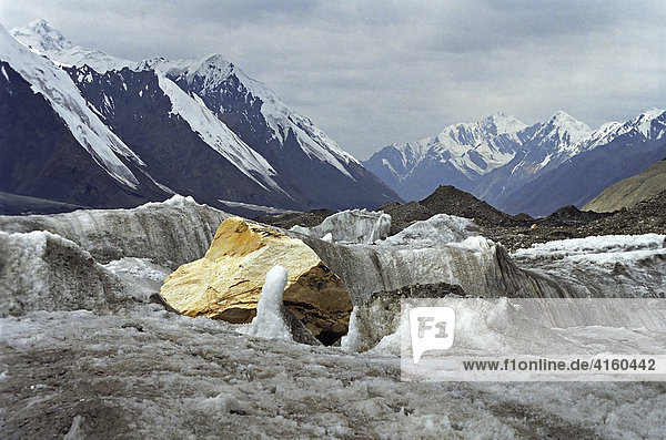 Die Gletscher des Tjan Schan. Zentral Tjan Schan  Kasachstan.