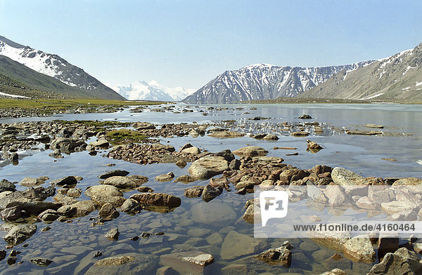Fluss Ili  Nationalpark Ili-Alatau  Sailijskij Alatau  Alma-Ata Gebiet  Kasachstan