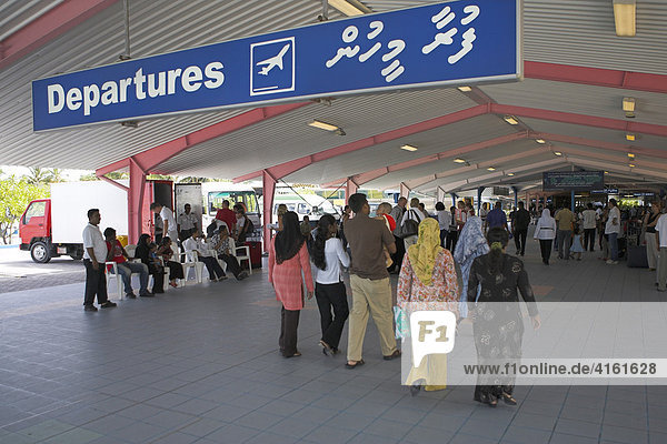 Malé International Airport der Malediven  Asien