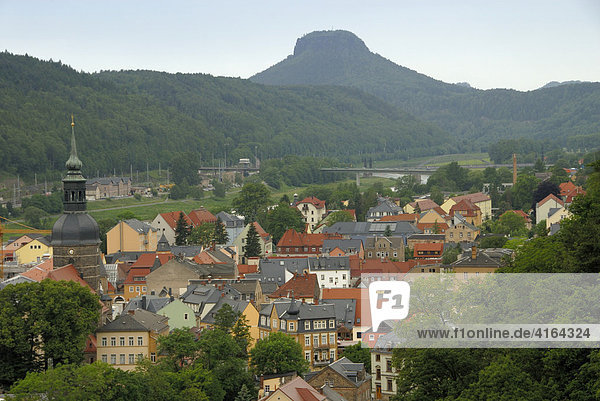 Bad Schandau  Elblandschaft  Sächsische Schweiz  Sachsen  Deutschland