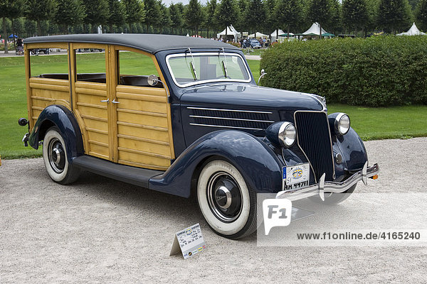 Ford Woody Type 790 USA 1936  Oldtimer-Gala Schwetzingen  Baden Württemberg Deutschland