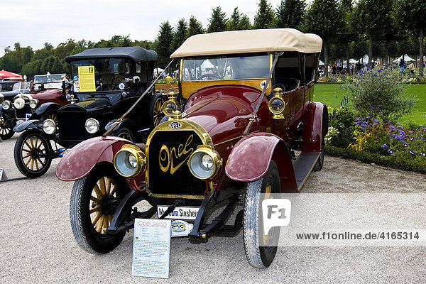 Opel 24/ 50 Deutschland 1924  Oldtimer-Gala Schwetzingen  Baden Württemberg Deutschland