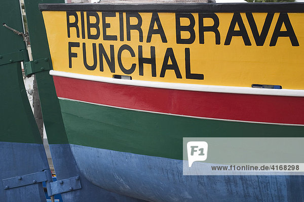 Fischerboot in Camara de Lobos - Madeira