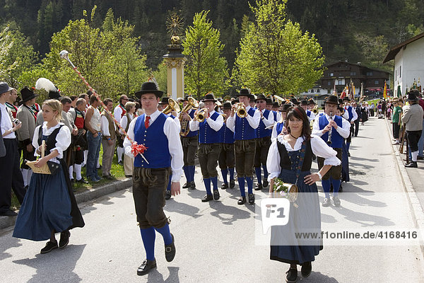 Trachtenmusikkapelle Neukirchen an der Enknach - Gauderfest in Zell am Ziller - Zillertal Tirol Österreich