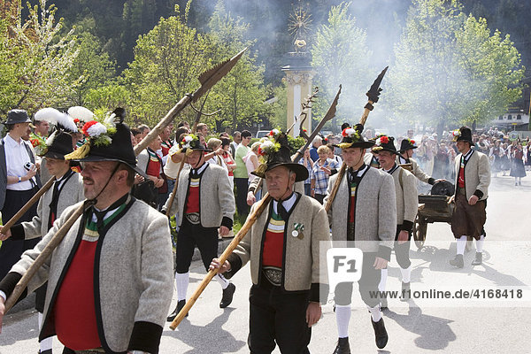 Gauderfest in Zell am Ziller - Landsturm Hart im Zillertal - Zillertal Tirol Österreich