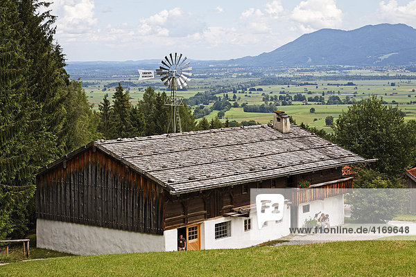 Freilichtmuseum Glentleiten in Großweil   Bezirk Oberbayern   Deutschland