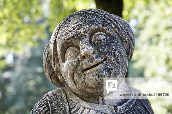 Dwarf in Zwerglgarten (Dwarf Garden) Salzburg Austria