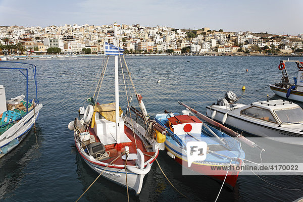 Fischerhafen in Sitia  Kreta  Griechenland