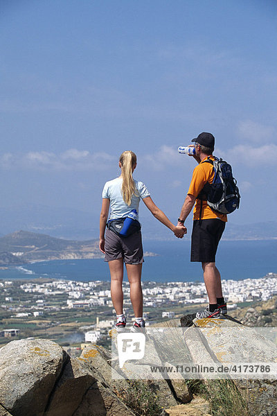 Hiking  Naxos  Cyclades  Greece