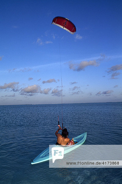Kite  Kayaking  Olhuveli  Südatoll  Malediven