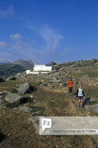 Hiking  Naxos  Cyclades  Greece
