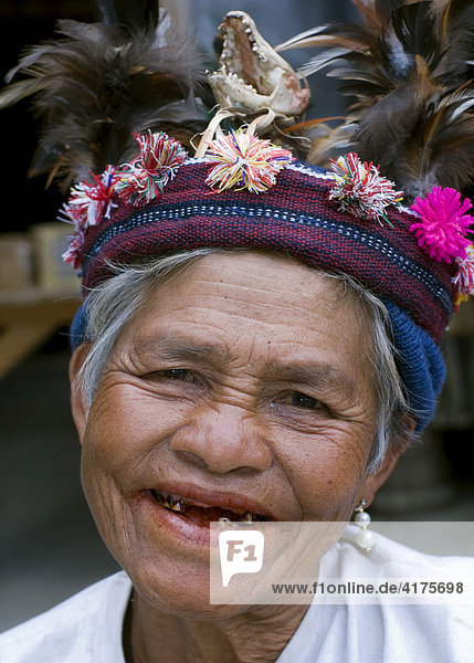 Ifugao-Frau Banaue Luzon Philippinen Asien