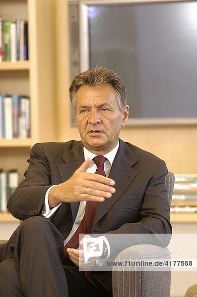 Michael Frenzel  CEO Vorstand der TUI AG im Gespräch