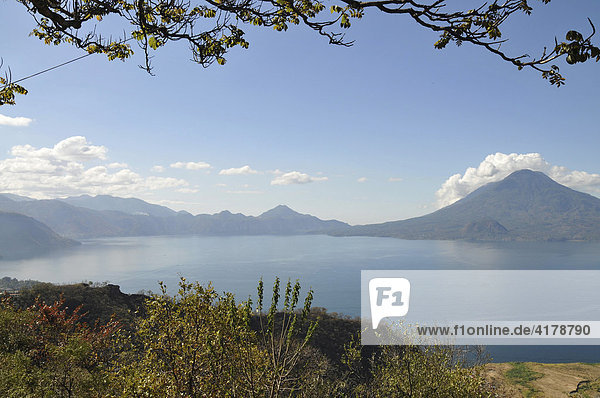 San Jorge La Laguna  Atitlan See  Guatemala  Mittelamerika