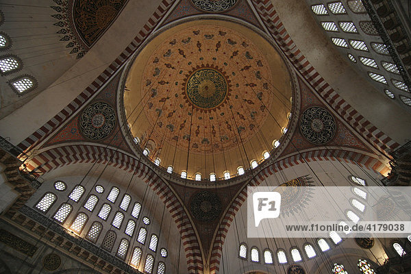 Kuppel Varianten  Süleymaniye-Moschee  Suleiman-Moschee  Istanbul  Türkei