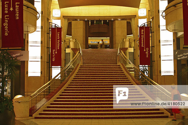 The Kodak Theater inside Hollywood&Highland  the first permanent home of the Academy Awards  Los Angeles California United States of America USA