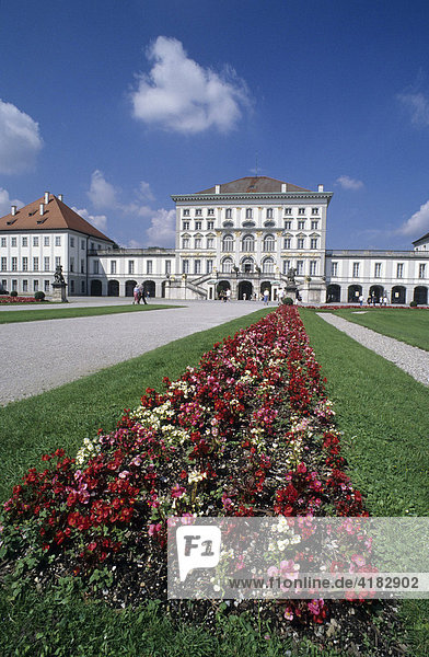 Schloß Nymphenburg München Bayern Deutschland