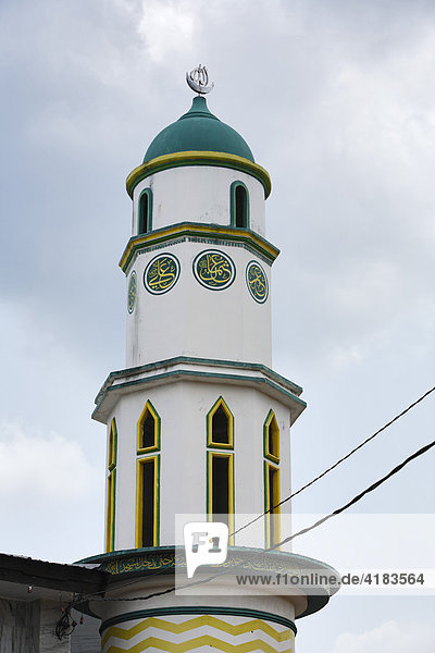 Moschee in Pangkalanbun  Zentral-Kalimantan  Borneo  Indonesien