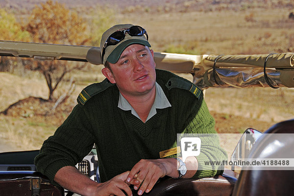 Game keeper Pilanesberg National Park  Province North-West  South Africa