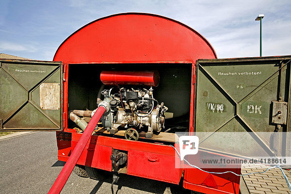 Obsolete equipment of the fire brigade