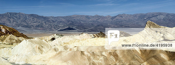 Zabriskie Point  Death Valley National Park  California  USA