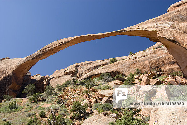Felsbogen  Arches National Park  Utah  USA