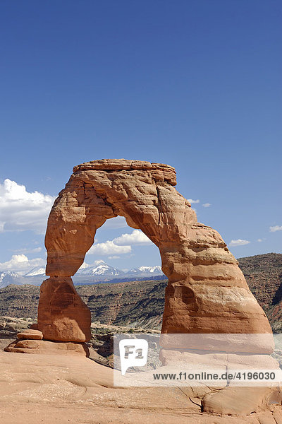 Delicate Arch  Arches Nationalpark  Utah  USA