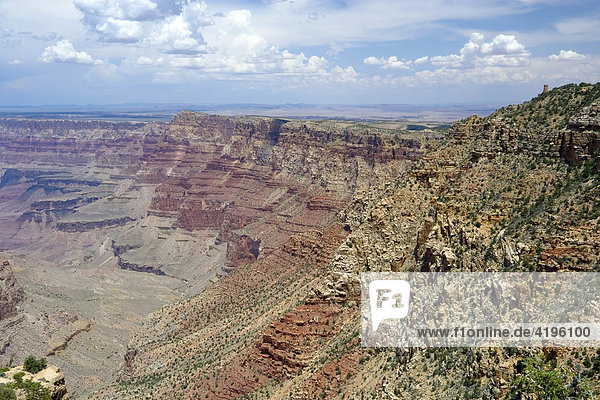 Navajo Point. South Rim. Grand Canyon National Park. Arizona. USA.