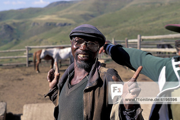 Farmer local in Lesotho