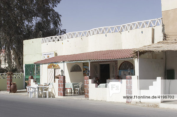 Restaurant in Ghadames Lybien