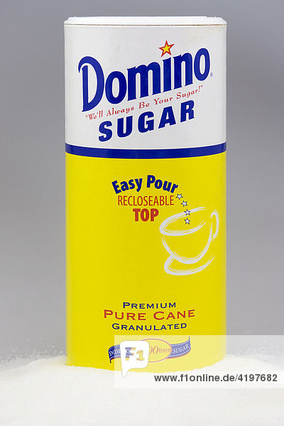 Zucker in Streudose  aus den USA