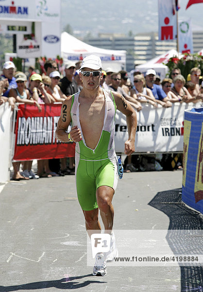 Jan Raphael (GER) bei der Ironman-Triathlon-Weltmeisterschaft in Kailua-Kona  Hawaii USA.